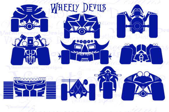 Download 10 Wheely Devil Craft Patterns VB - Craft Collection